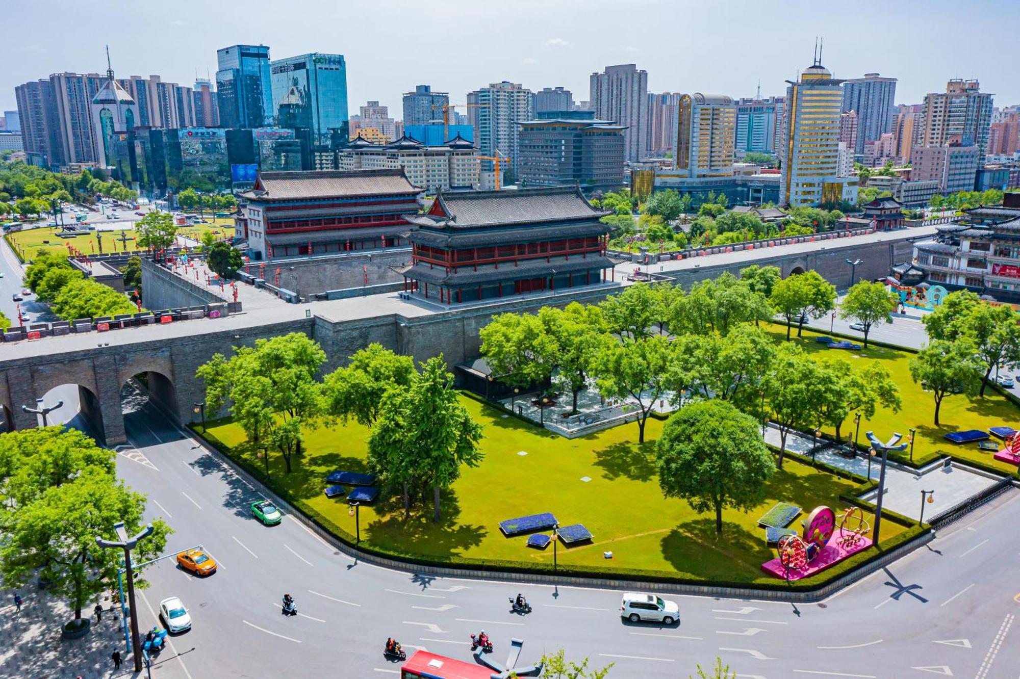 Xi'An Simple Palace Leilighet Eksteriør bilde